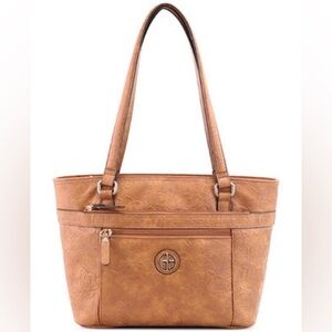 GIANI BERNINI
Pebble Tooling Tote, New without tag